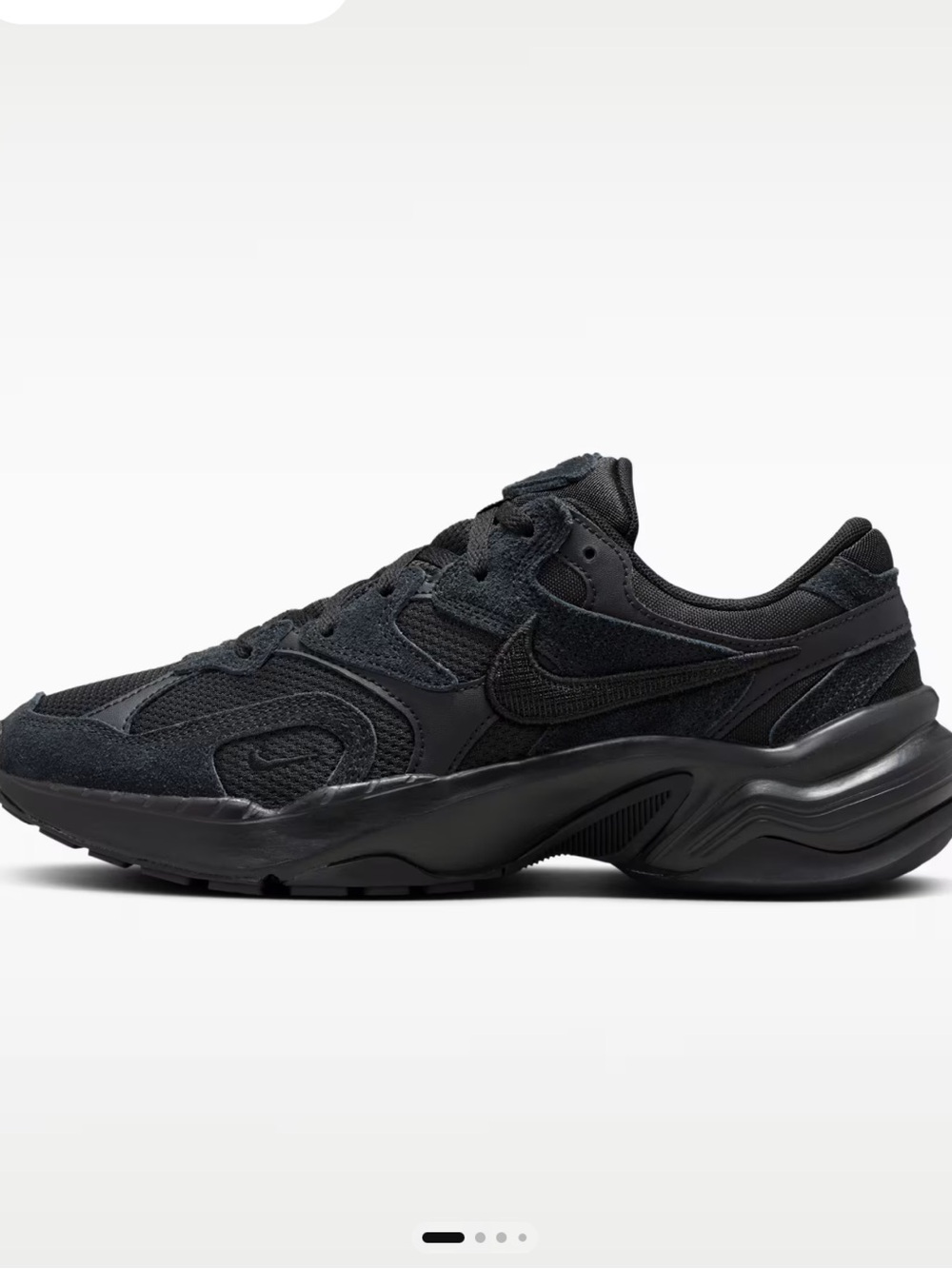Nike Black Mesh 7.7 women 9 Sneakers BRAND NEW - Picture 2 of 10